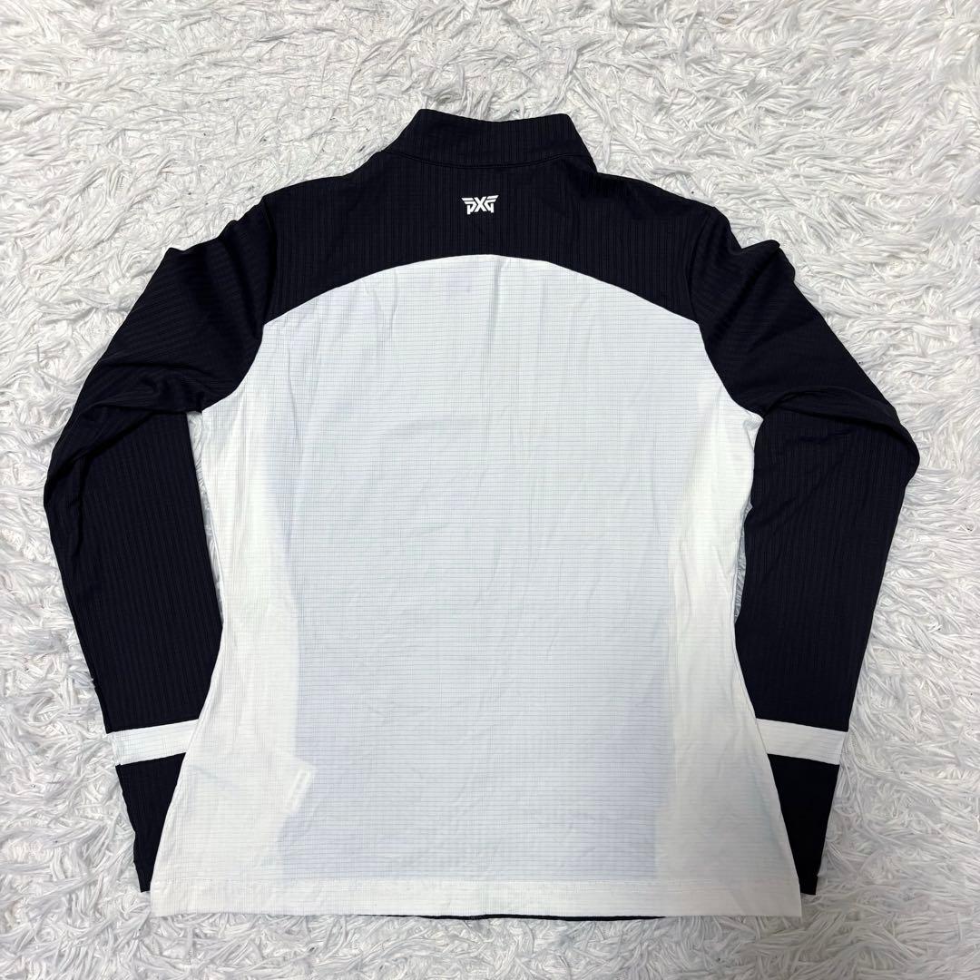 PXG ゴルフウェア ブルゾン ブックオフ 長袖 ハーフジップ ハイネック