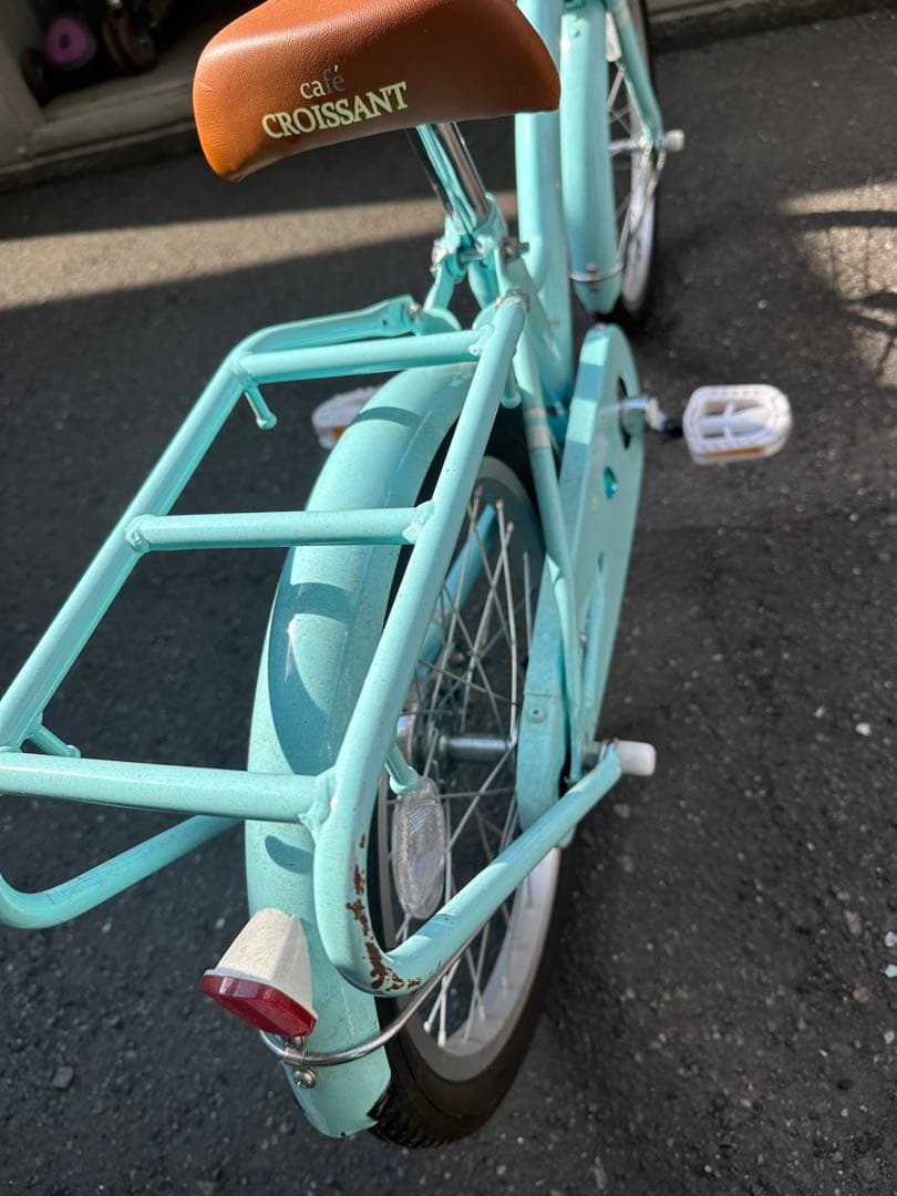 プリンセスヘルメット、補助輪付属品付、18インチ自転車