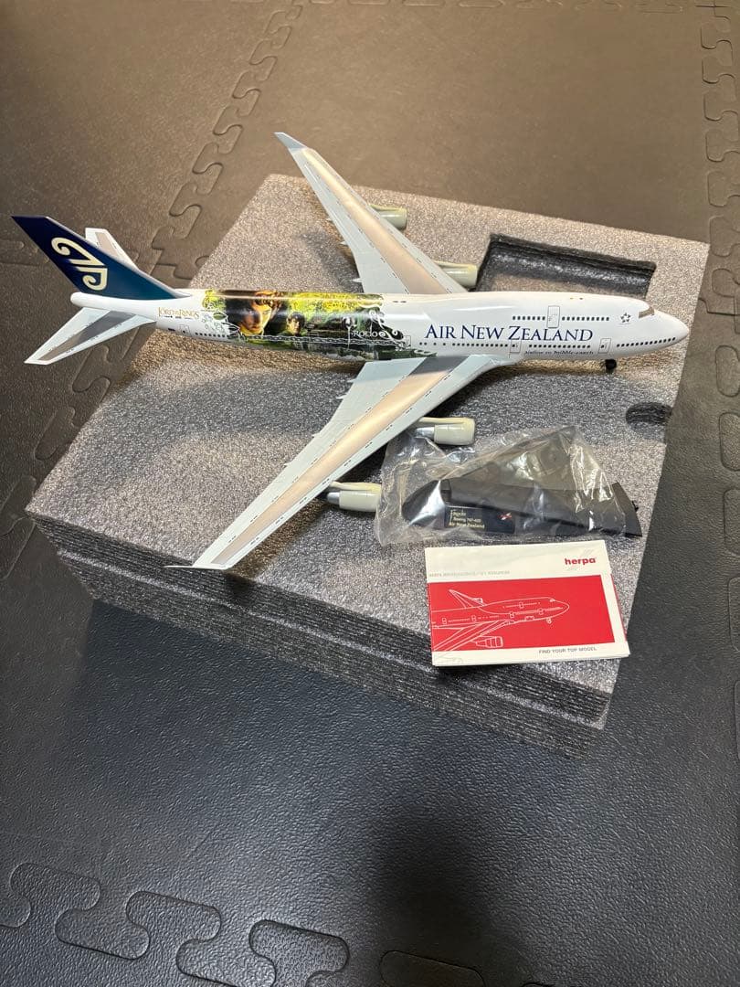 herpa1/200エアニュージーランドボーイング747ロード・オブ・ザ・リング
