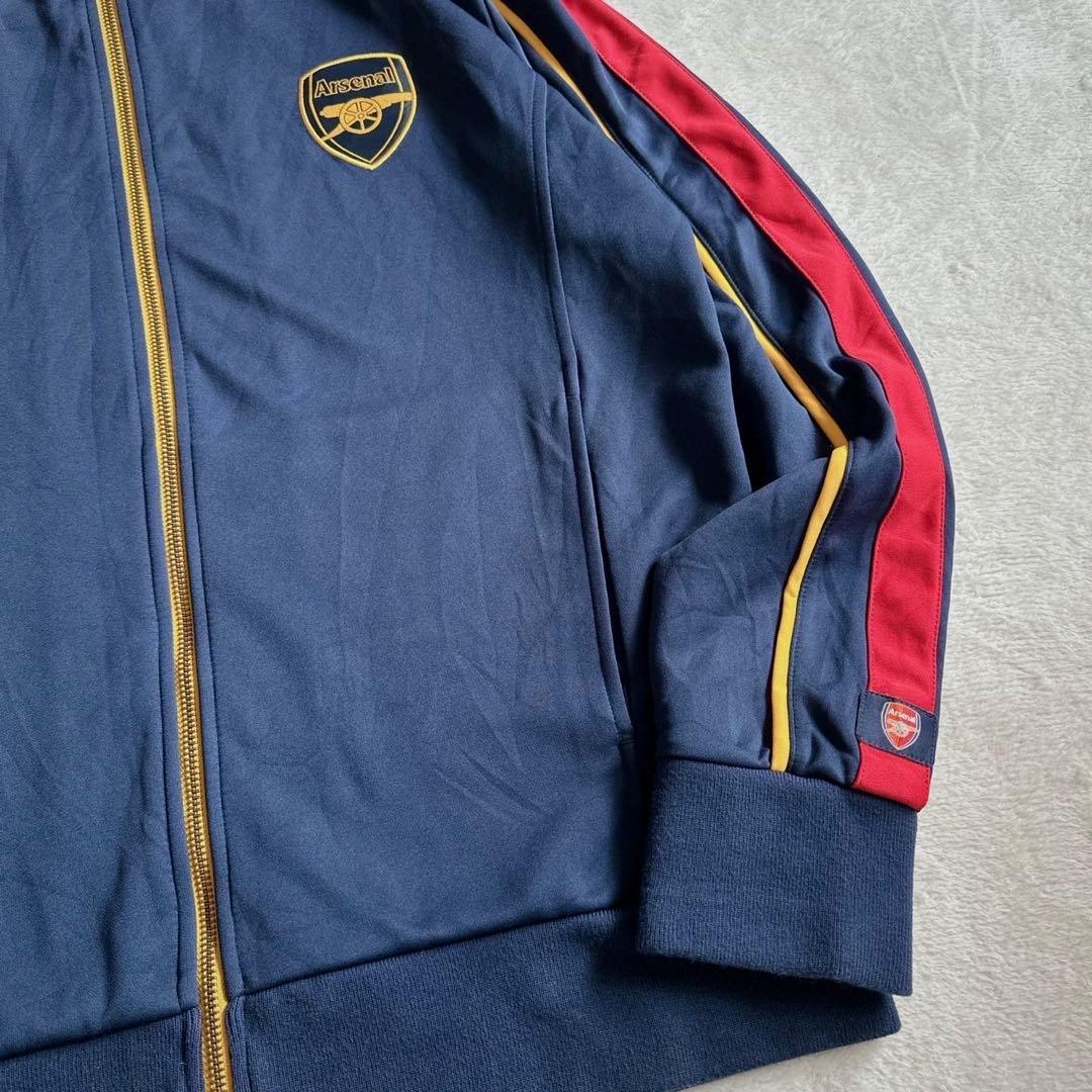 【極美品】NIKEナイキ アーセナル トラックジャケット ジャージ L 刺繍ロゴ