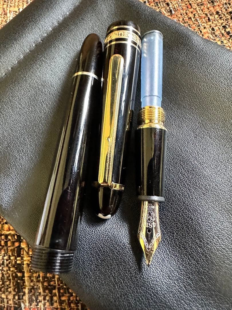 モンブラン万年筆 マイスターシュテュック 全長14cm