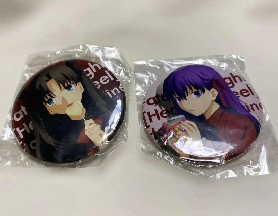 fate 凛&桜　缶バッジ　2点セット