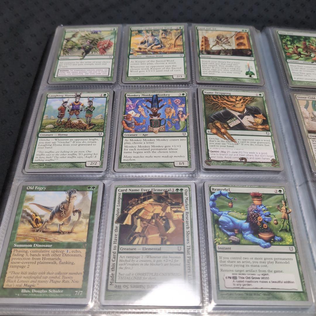 MTG　アンヒンジド　コンプリート　コンプ 141枚　オマケ付き