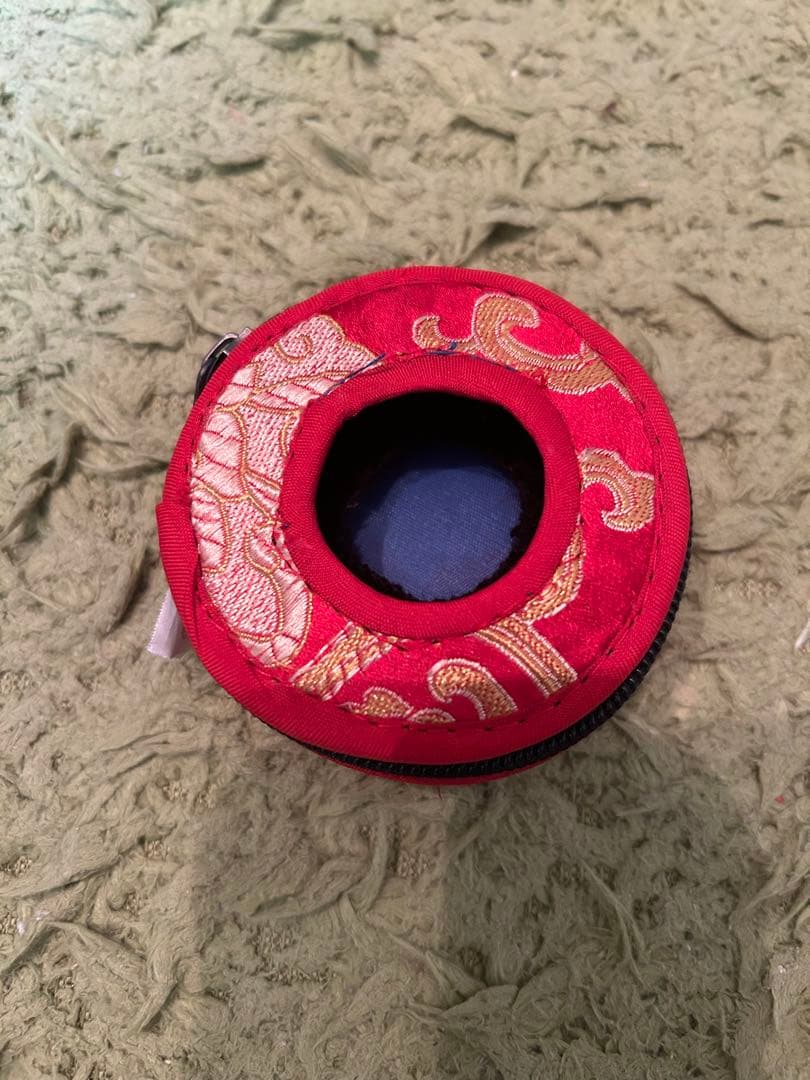 ネパールのドラゴン模様ティンシャ