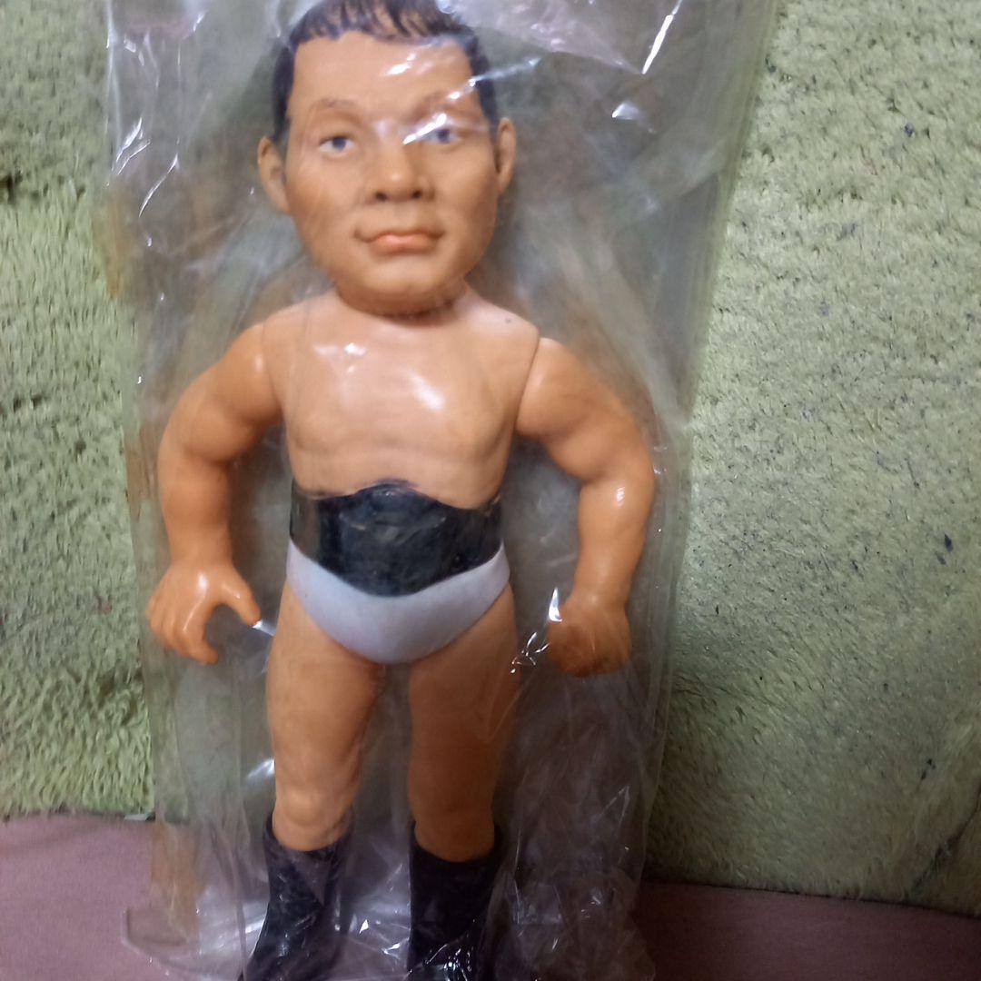 日本プロレス【吉村道明】ソフビ、ワールドチャンピオンシリーズ