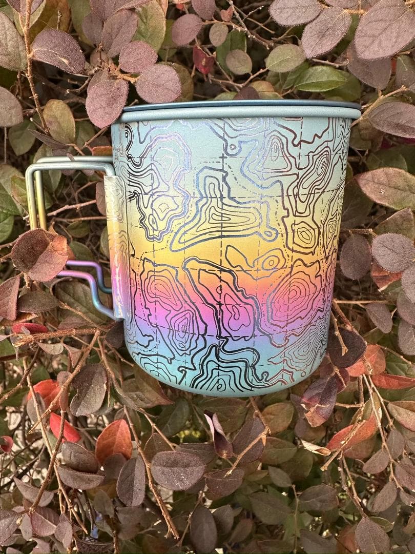 新品 450ml チタン マグカップ スノーピーク アウトドア コップ