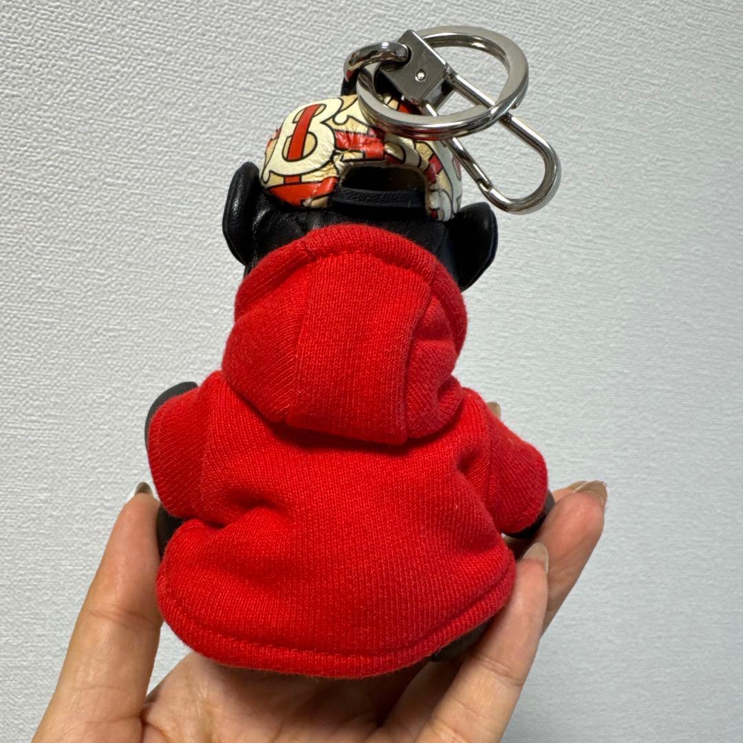 BURBERRY 帽子付きテディベア　キーホルダー　トーマス