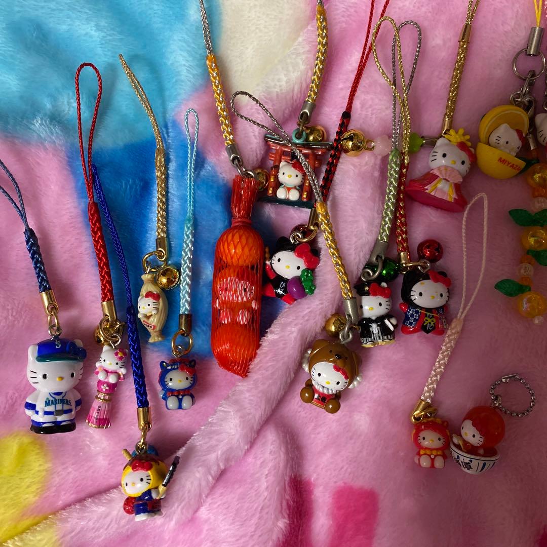 サンリオ ハローキティ ご当地キティ ストラップ 根付
