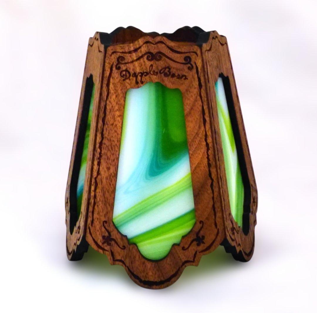 dapple born ウォールナットゴールゼロシェード　替えガラスつき