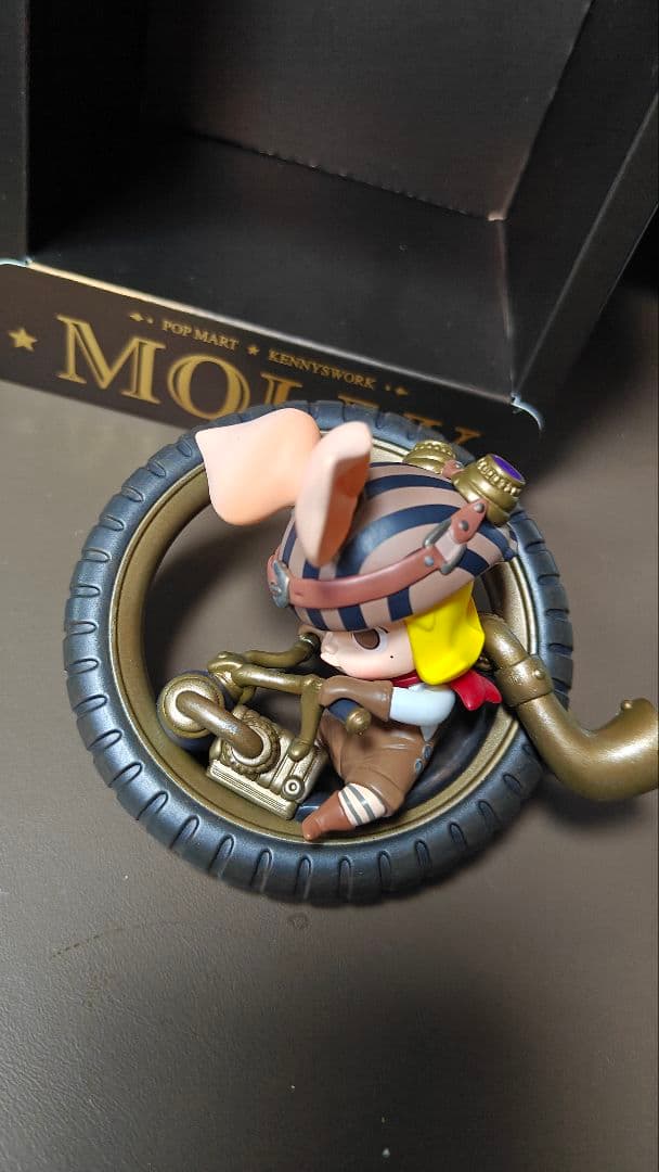 限定 美品 POP MART MOLLY × 鎌田光司 蒸気朋克 コラボ