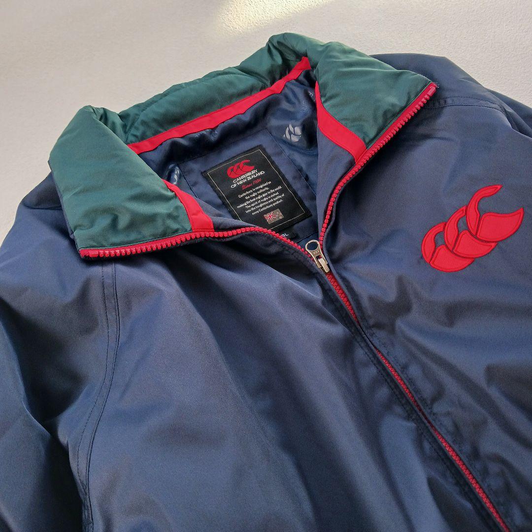 カンタベリー　ジップアップジャンパー　ブルゾン　キウイ　ロゴ刺繍　3L　ラグビー