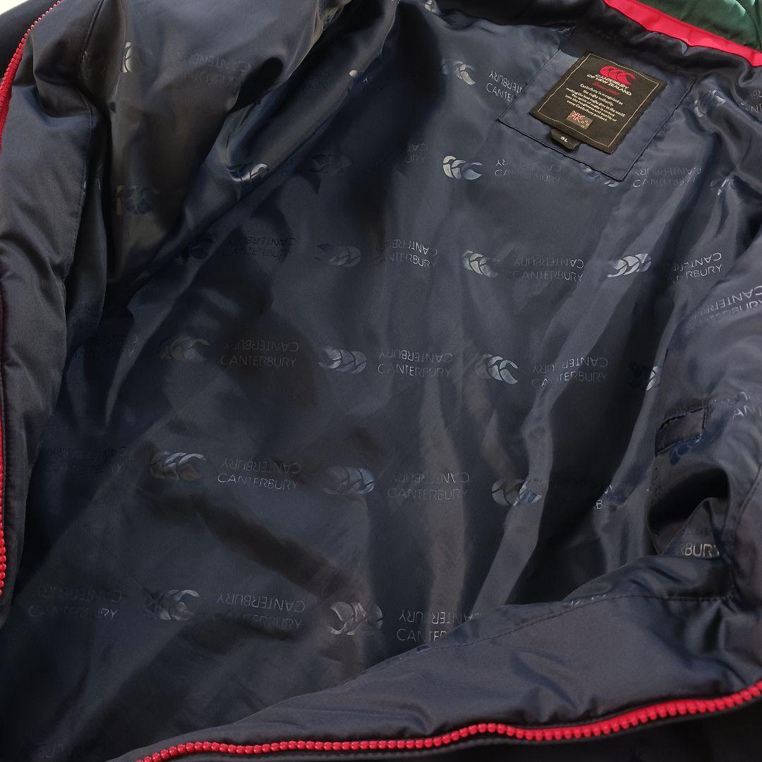 カンタベリー　ジップアップジャンパー　ブルゾン　キウイ　ロゴ刺繍　3L　ラグビー