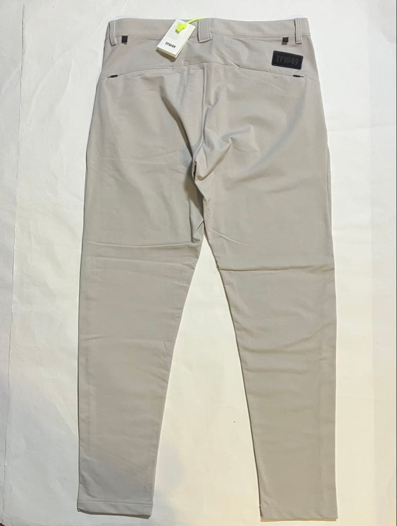 TFW49 ウォーム アンクル スリム パンツ 未使用タグ付 L、裏起毛 秋冬