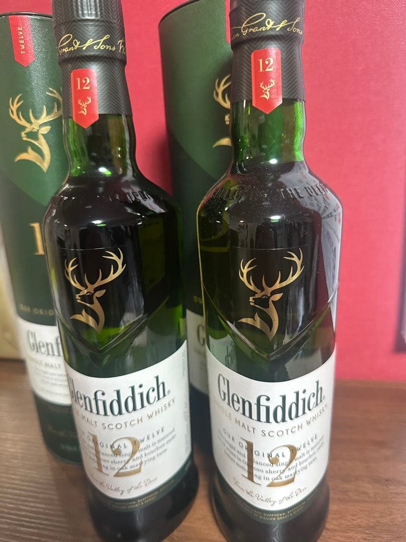 Glenfiddich 12年 シングルモルトウイスキー 700ml缶入り