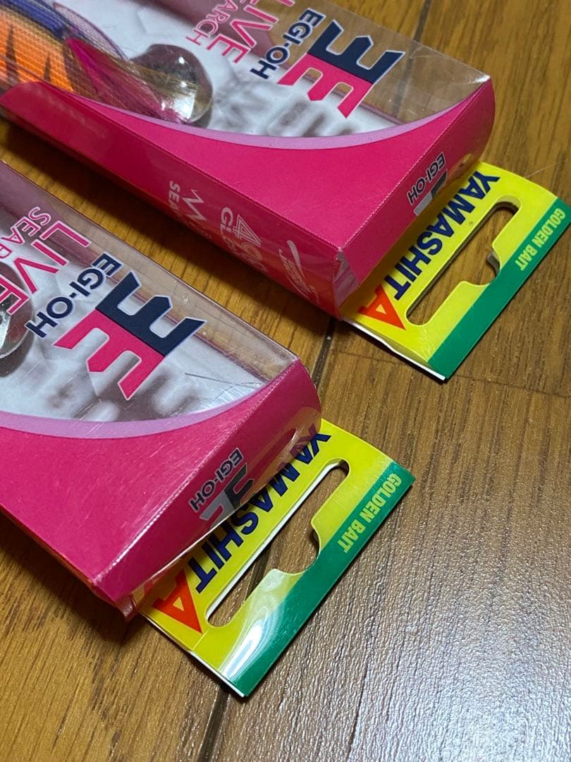 廃盤　ヤマシタ　エギ王ライブサーチ　エギ王ケースセット