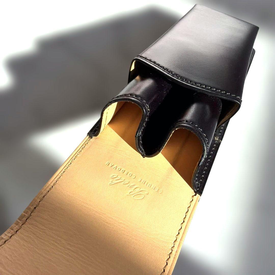 brelio ブレイリオ コードバン ペンケース2本差し