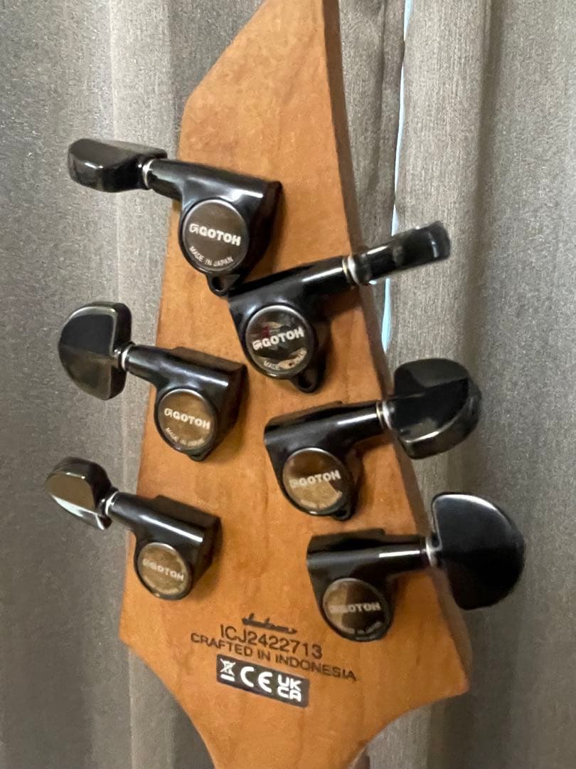 ギター Jackson JuggernautET6 evertune periphery