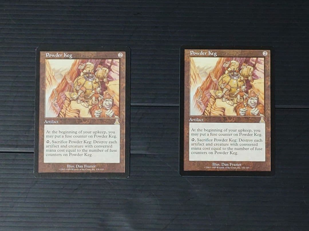 MTG マジックザギャザリング 火薬樽 英語版2枚セット