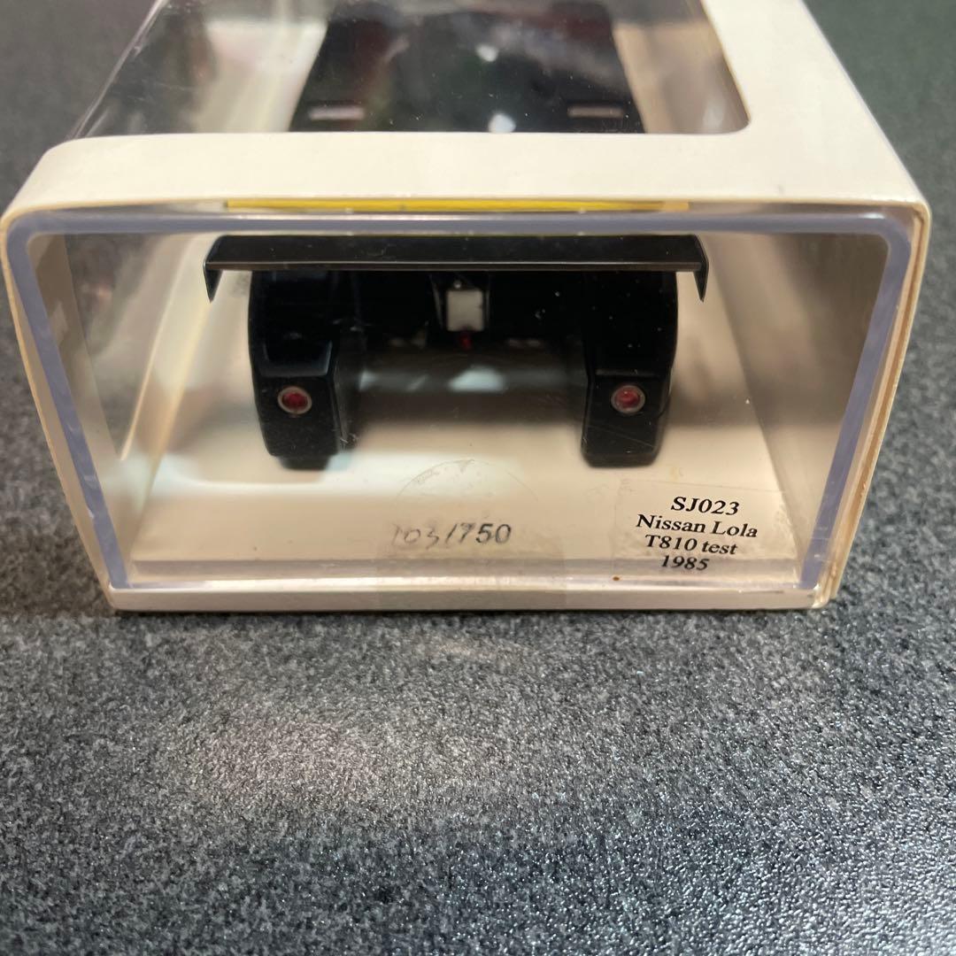 ミニカー SPARK 1/43 NISSAN Lola T810 test 1985