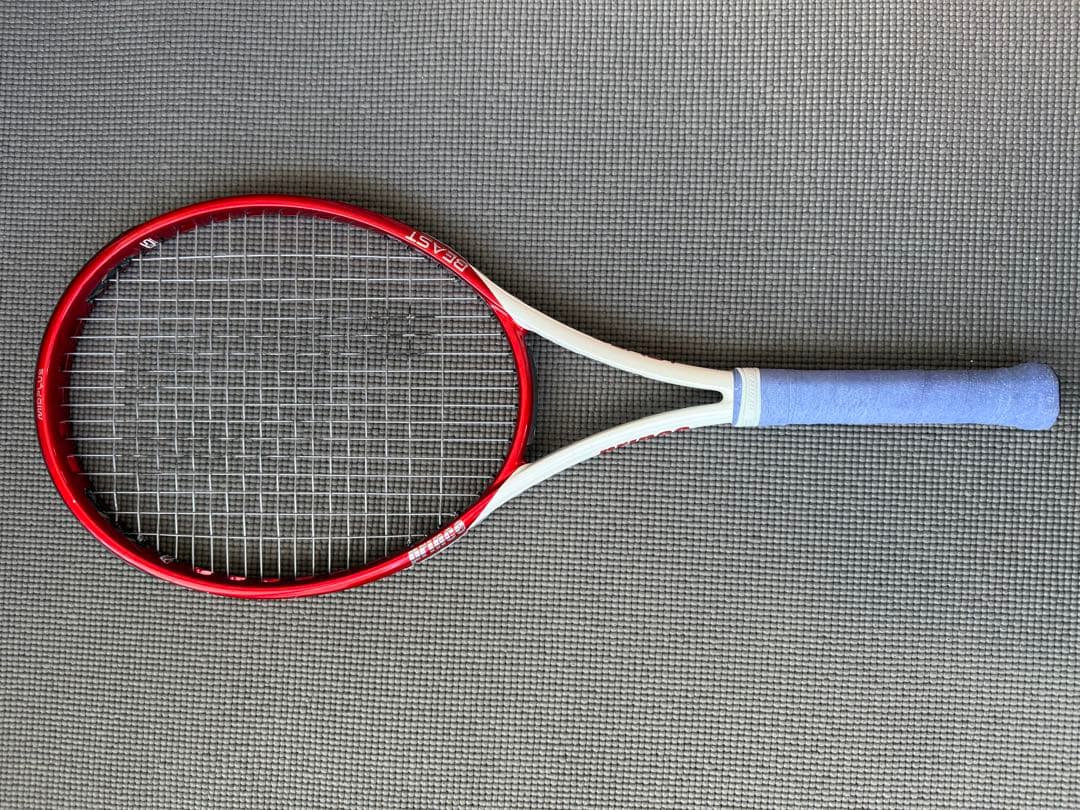 プリンス　BEAST テニスラケット 赤/白
