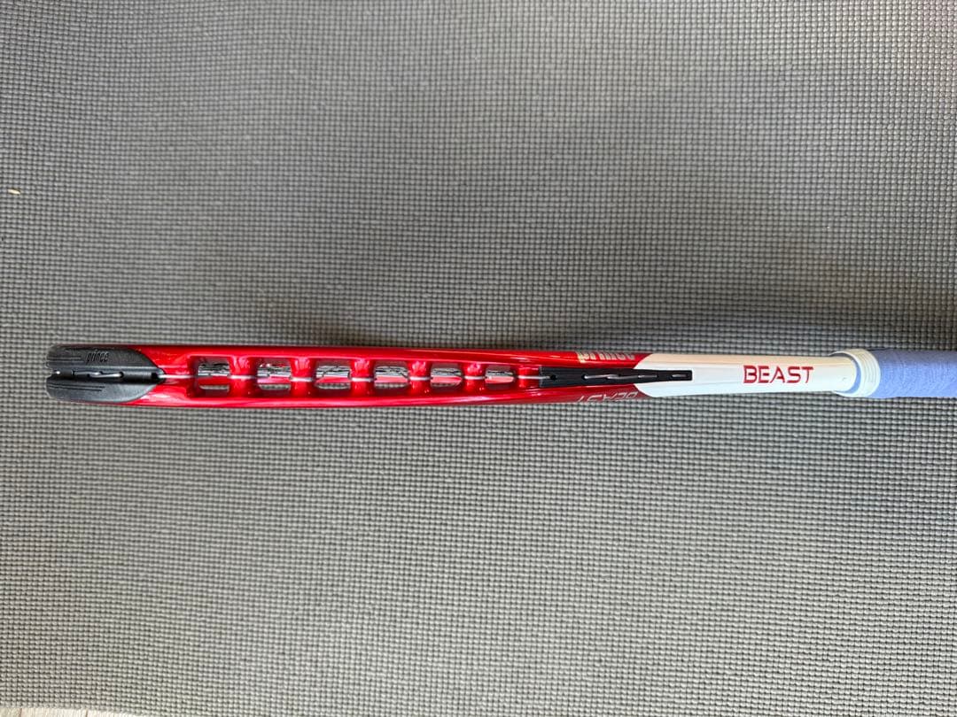 プリンス　BEAST テニスラケット 赤/白