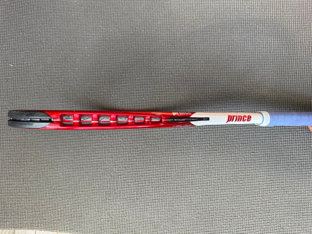 プリンス　BEAST テニスラケット 赤/白