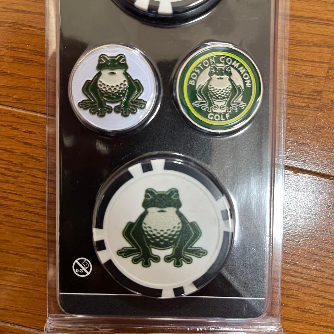 【TGL】ボストン・コモンゴルフ ボールマーカーセット 4個入り