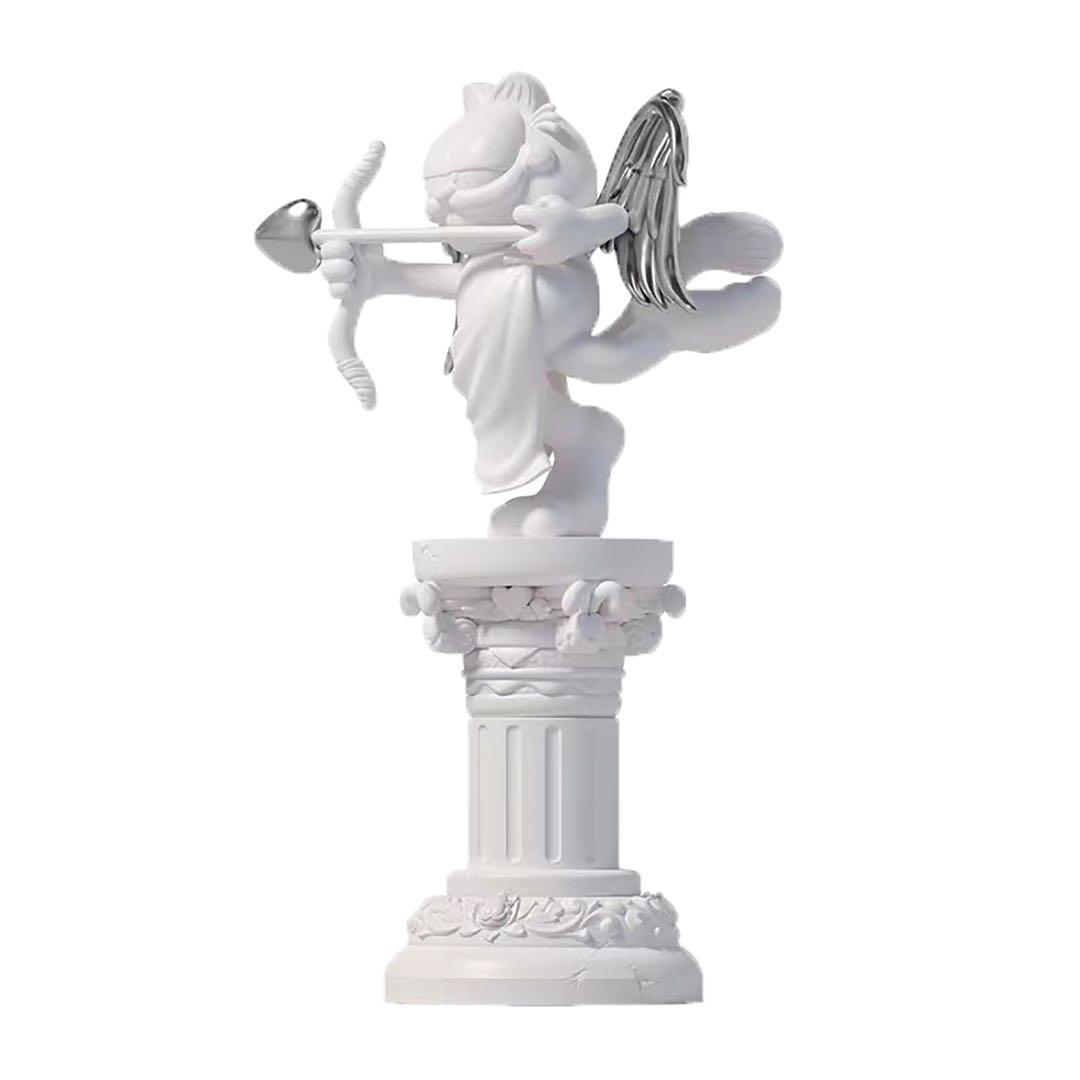 ラブ・ガーフィールド　キューピッド　デザイン　フィギュア　おもちゃ　ホワイト