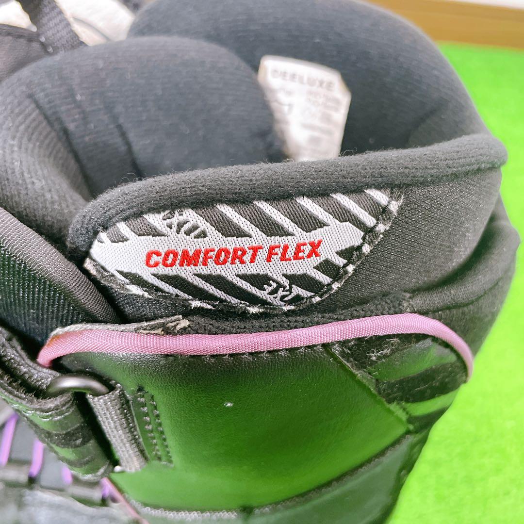 DEELUXE Alpha Lara CF 24.0 迷彩柄ブラックパープル