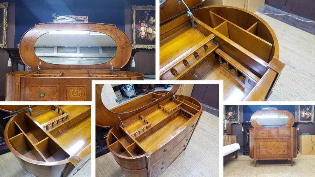 H17　CARPANELLI アンティーク　イタリア製 チェストドレッサー