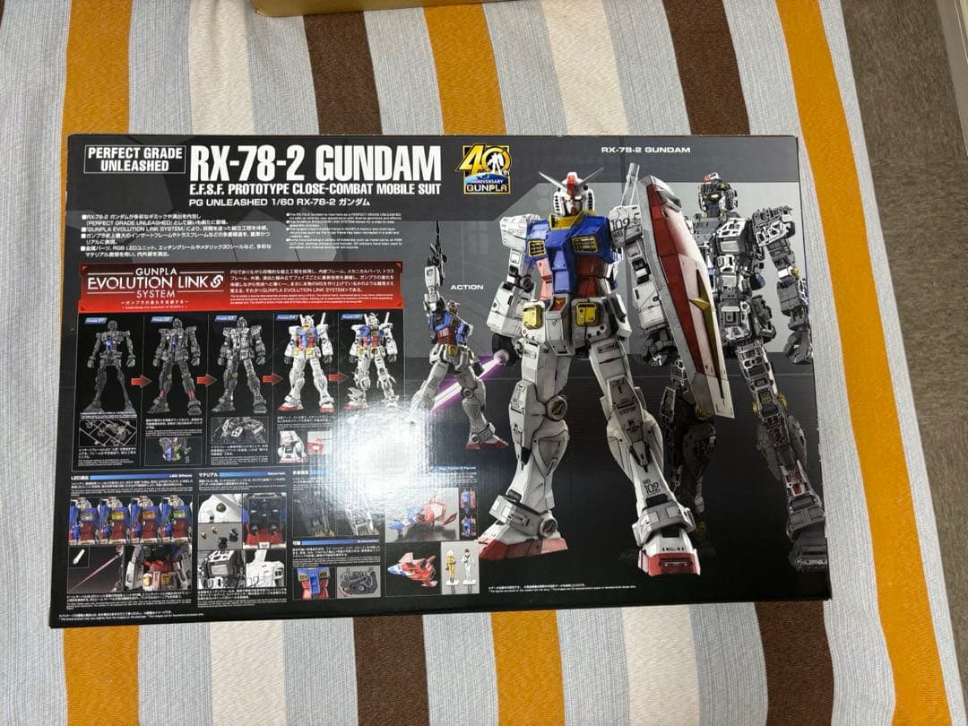 PG UNLEASHED RX-78-2 ガンダム 1/60 セット
