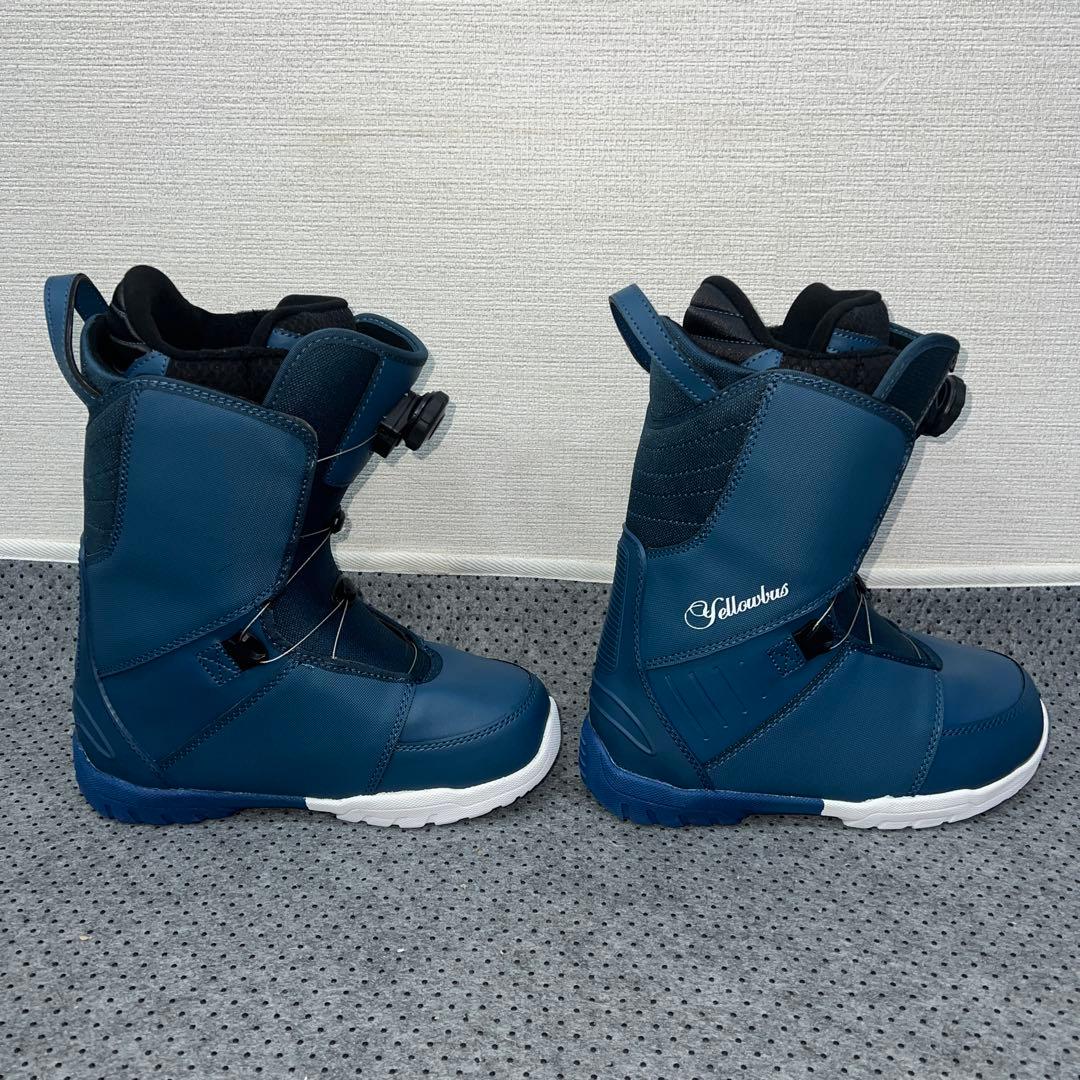 新品未使用 男女兼用 25cm YELLOW BUS ダイヤルブーツ