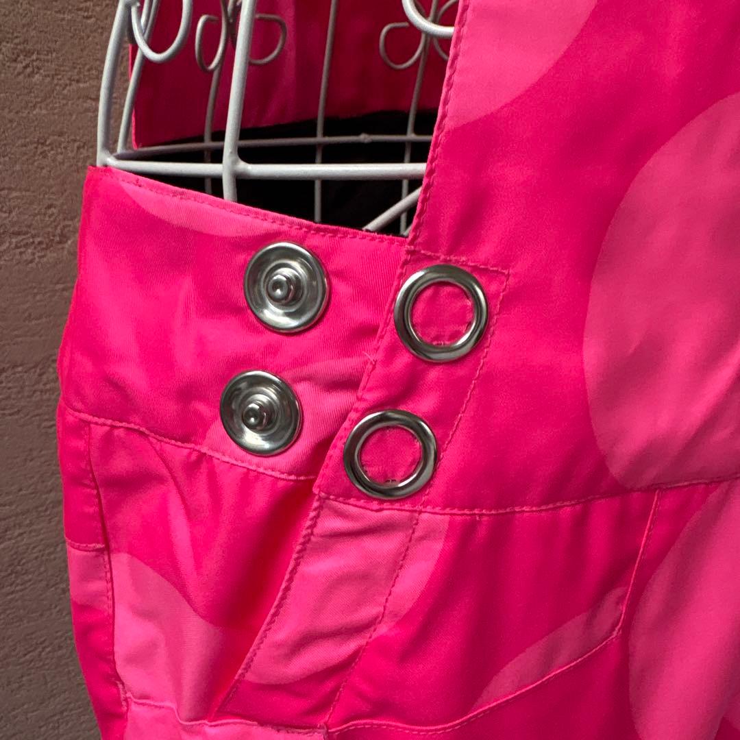 Spyder スキーウェア　白　ピンク 　Mサイズ　水玉　可愛い