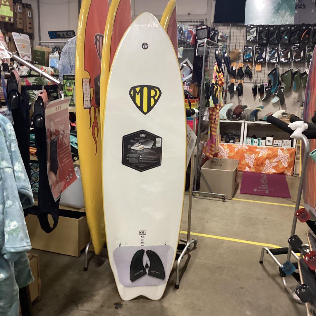 新品マークリチャーズ エポキシソフトボード ￼5'9ft(175)cmフィン付き