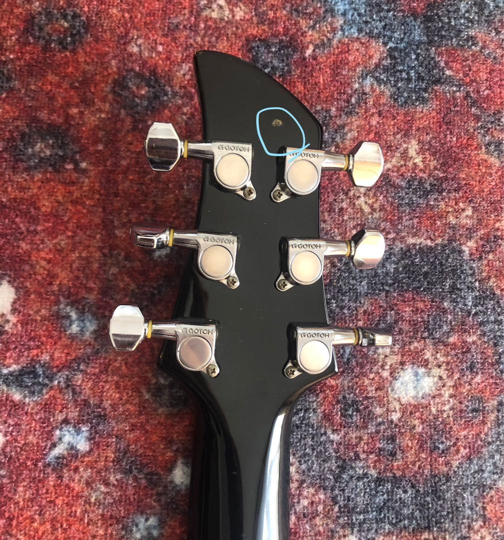 【ダダ】greco エレキギター APWシリーズ（黒）