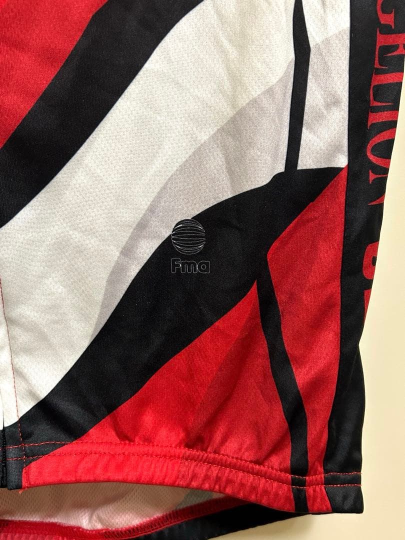 エヴァンゲリヲン新劇場版　サイクルジャージ　弐号機　おそらくM サンボルト