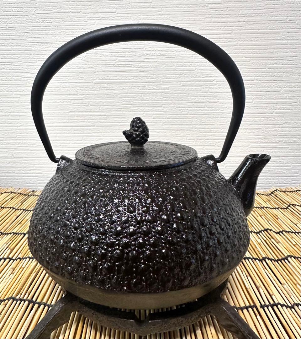 未使用品、供箱付　岩手県奥州水沢幸工芸　現代の名工 佐藤勝久造　丸平型亀甲霰