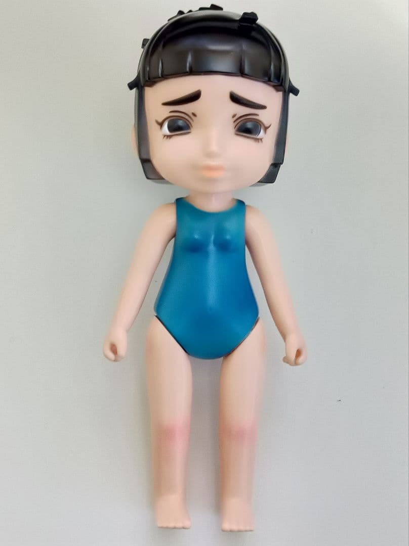 五寸釘玩具 藁人形ちゃん わらにんぎょうちゃん　ソフビ フィギュア