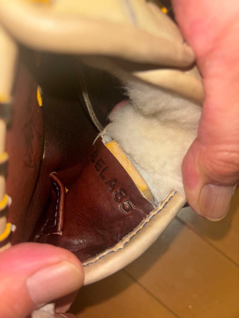 Rawlings HOHソフトボール使用　外野用硬式野球グローブ キャメル