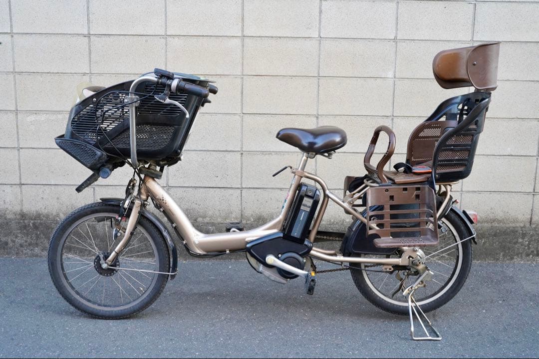 電動自転車 ブリヂストン 20インチ 子供乗せ アシスト 中古 020401