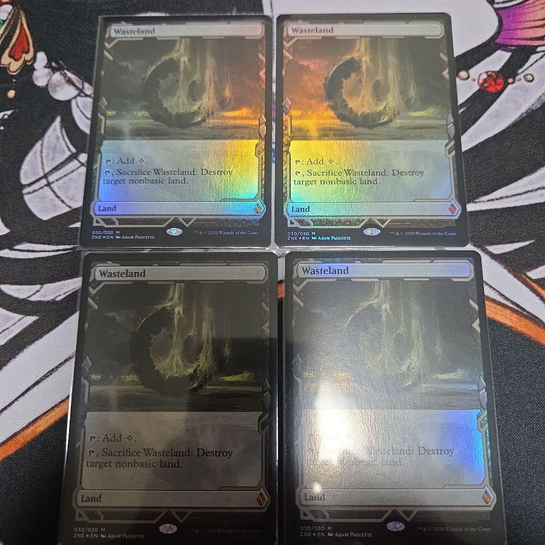 MTG 不毛の大地　foil