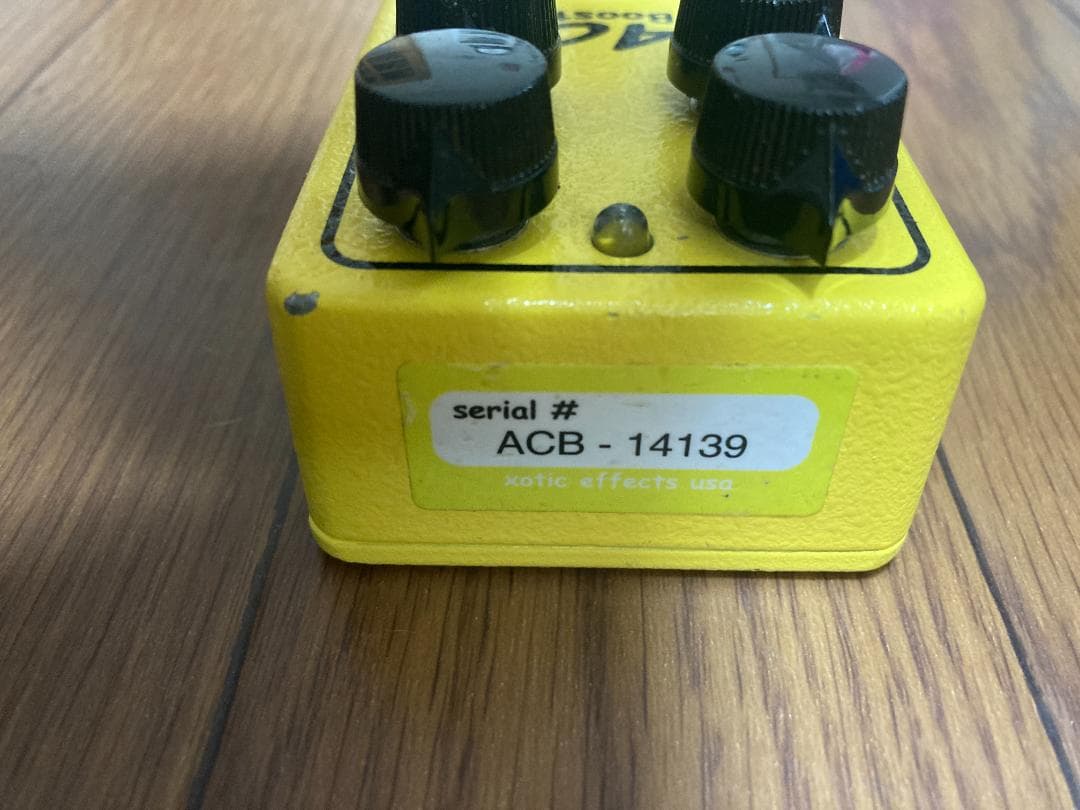Xotic Effects AC Booster（シリアル：ACB-14139）