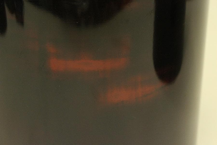 漆塗り 手炙り 火鉢 一対 美品(ZE480)