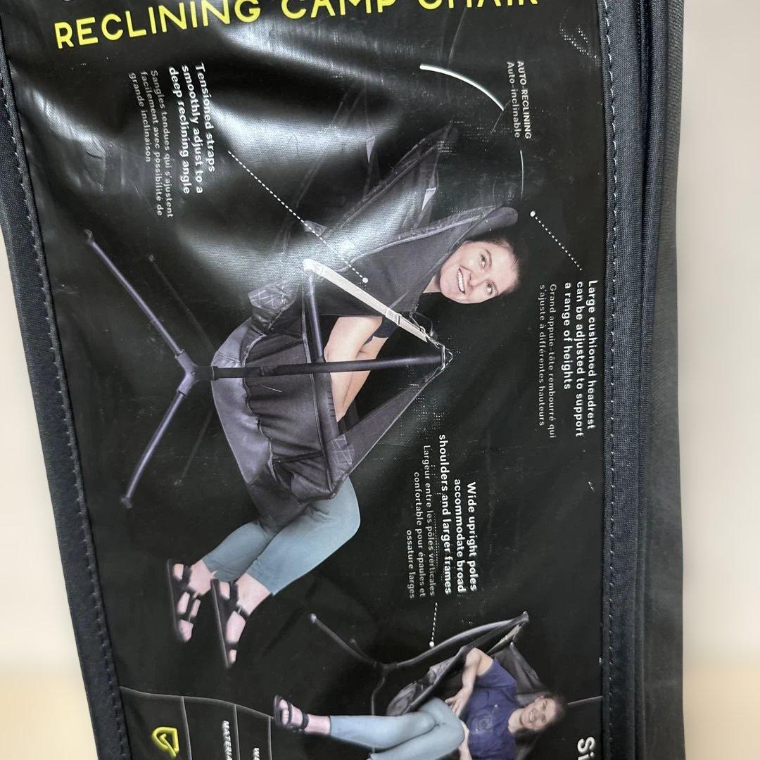 新品未使用 NEMO スターゲイズリクライニング キャンプチェア ブラックパール