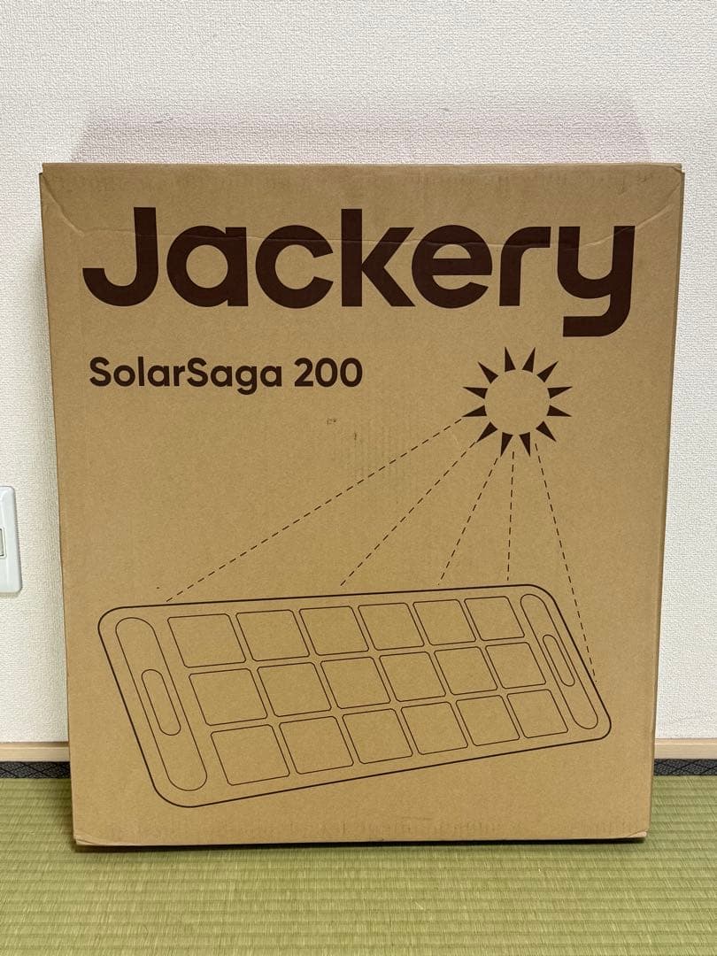新品 Jackery SolarSaga 200W ソーラーパネル