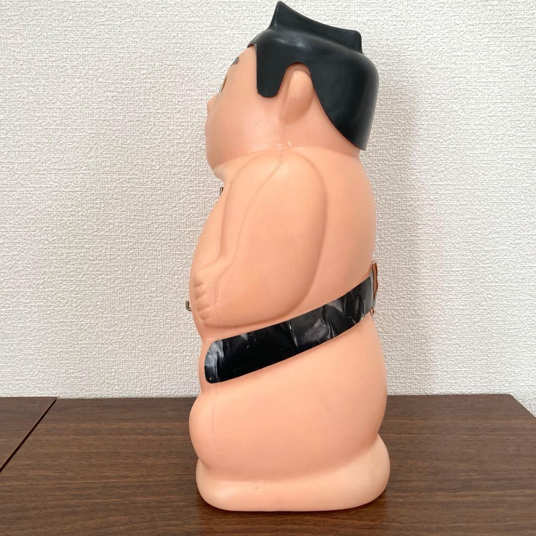 昭和レトロ お相撲さん 貯金箱 ホルダー ソフビ