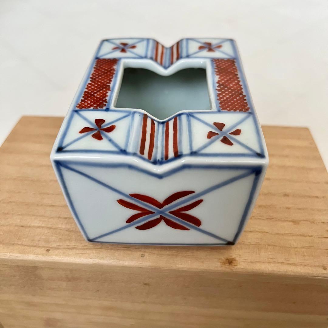 人間国宝　富本憲吉？　色絵　灰皿　2個セット 木箱付き