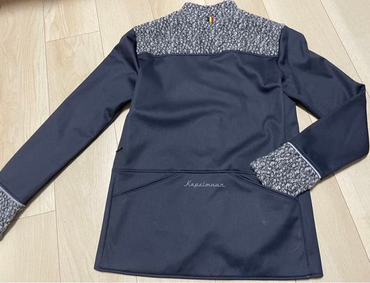 カペルミュール レディース防風ジャケット ブラック KAPELMUUR