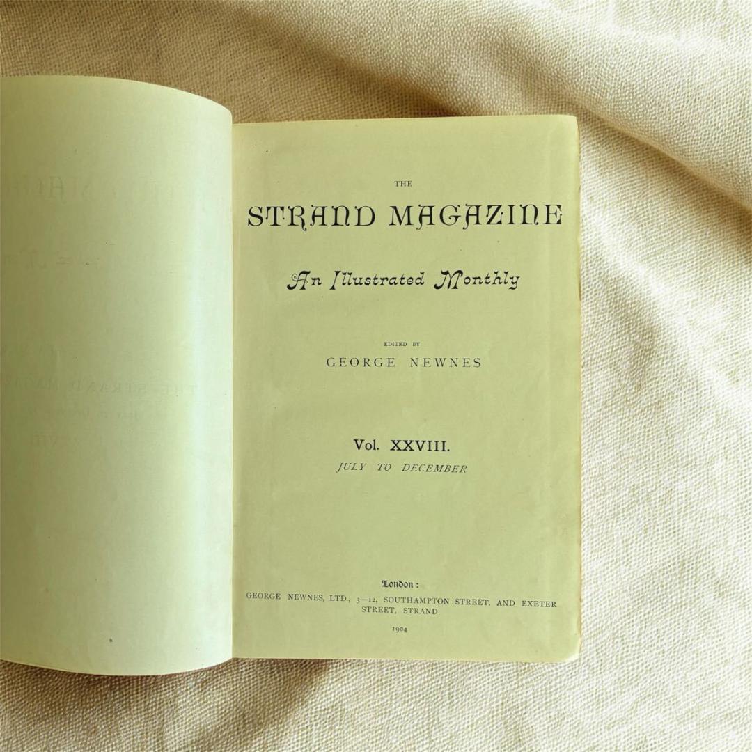 【復活号】シャーロック・ホームズ ストランド誌 1904年 初版 コナンドイル