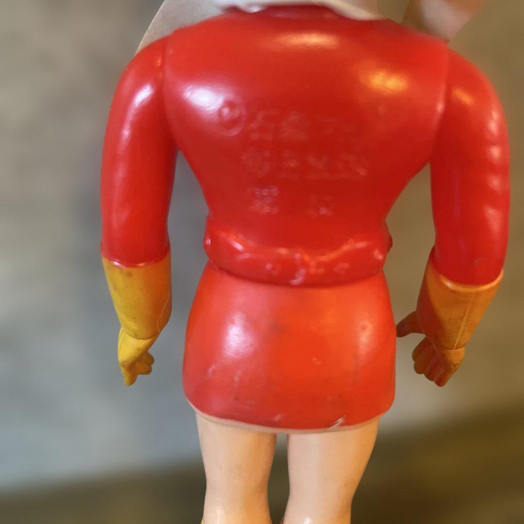 電波人間タックル　ソフビ　当時物　約13センチ